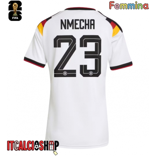 Germania Felix Nmecha #23 Prima Maglia Femmina Mondiali 2026 Manica Corta
